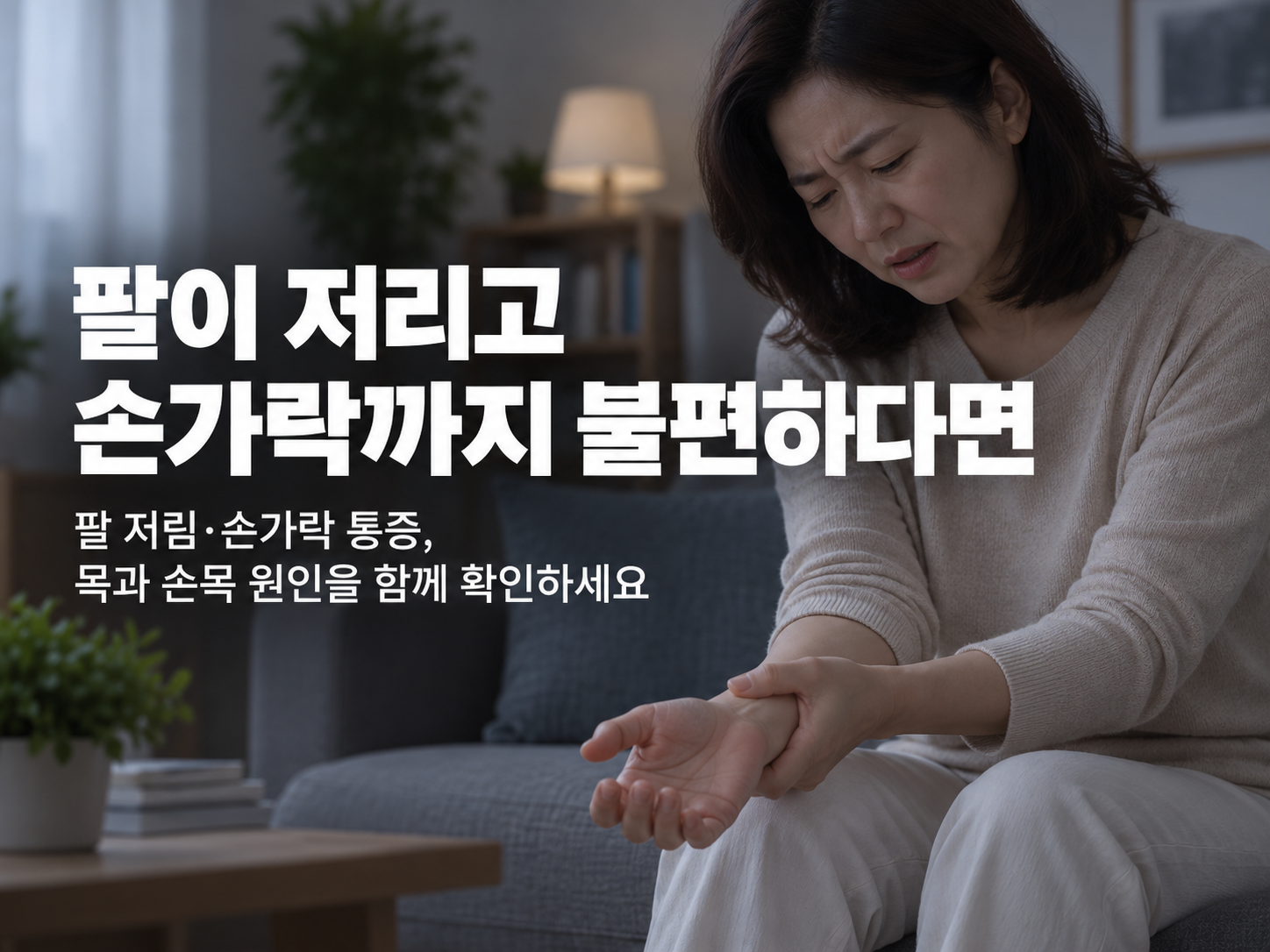 불당동 손목통증 한의원 관련 부위와 감별질환 설명