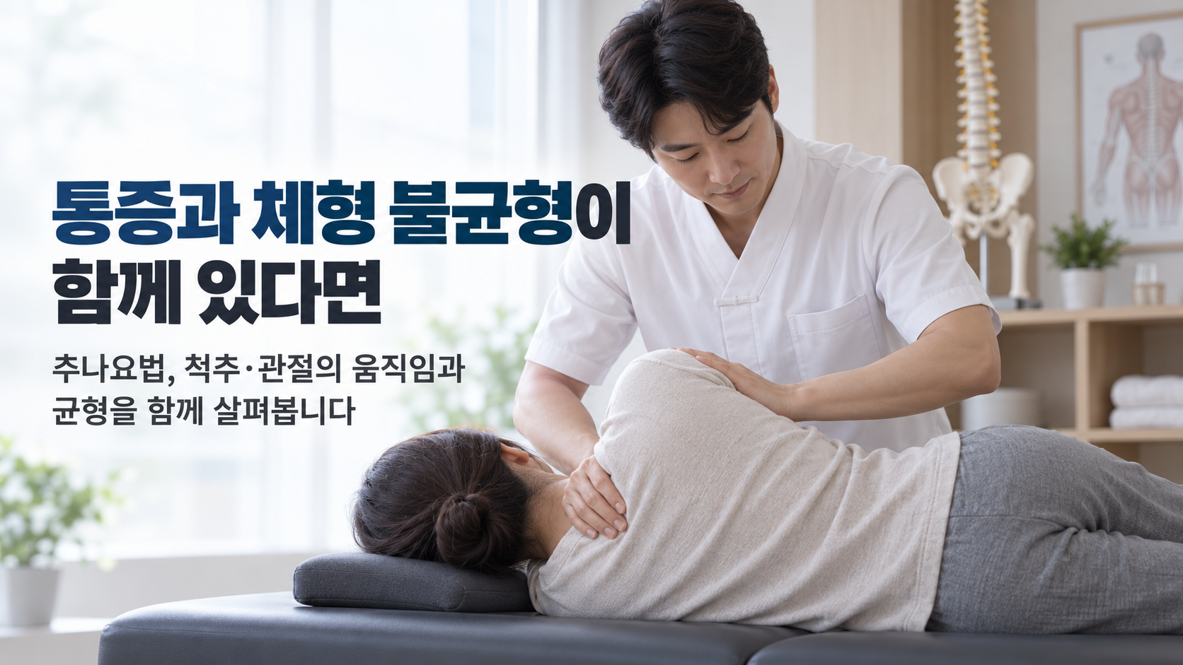 불당동 약침치료 한의원 관련 부위와 감별질환 설명