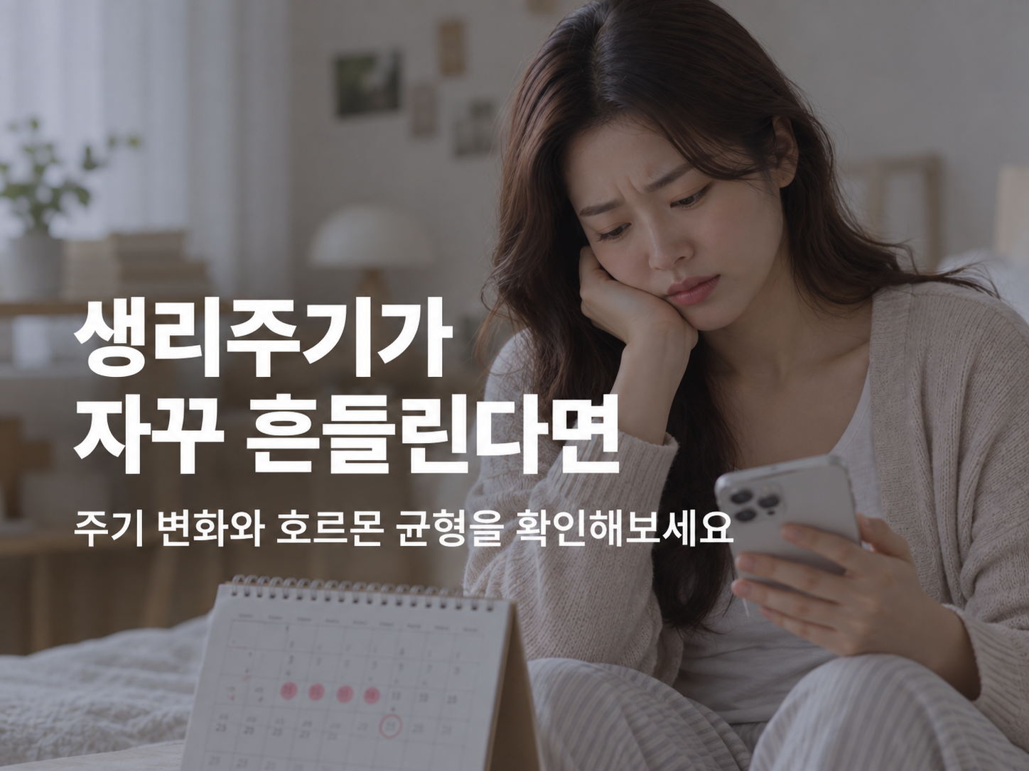 아산 생리전증후군 한의원 관련 증상과 감별 안내 이미지