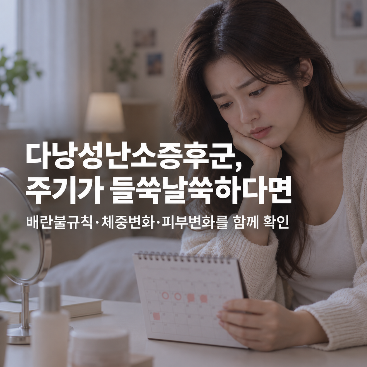 아산 월경불순 한의원 관련 감별과 여성건강 안내 이미지
